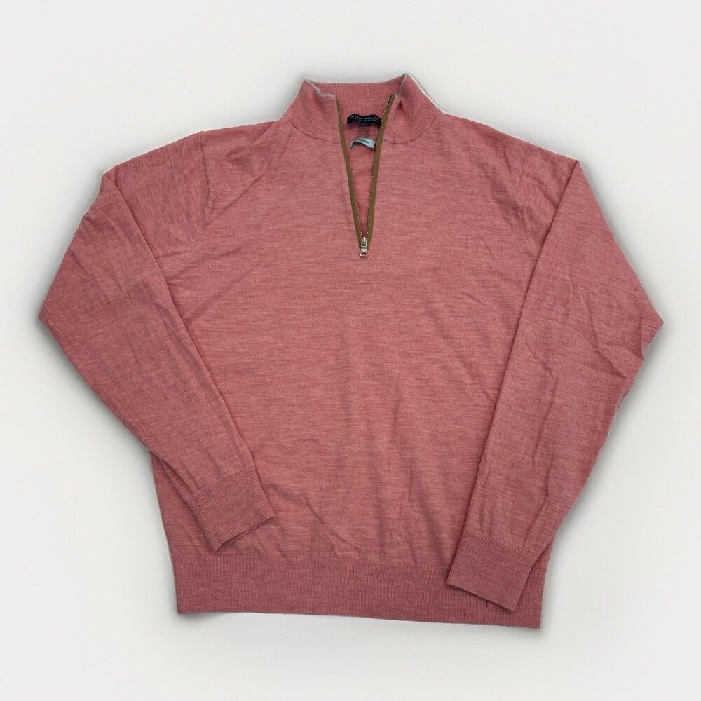 Peter Millar Sweater Mens Size Large Excursionist Flex Merino Wool Blend